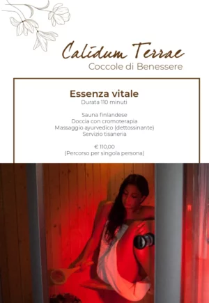 Essenza Vitale Durata 110' Singola Persona